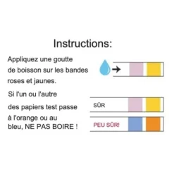 Test anti drogue boisson CYD