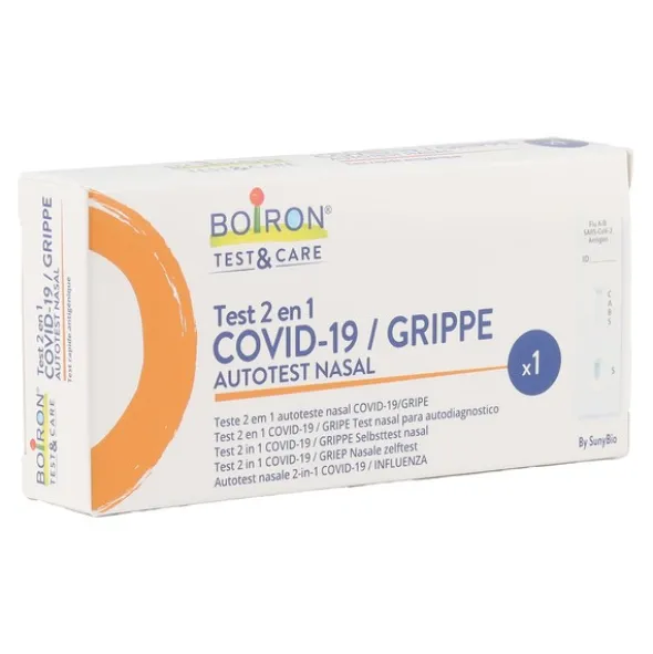 Test Covid Grippe Boiron