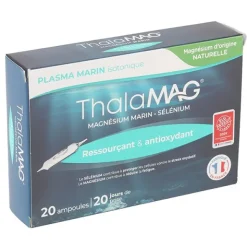 Thalamag Magnésium marin ampoules