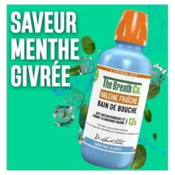 The Breath Co bain de bouche haleine fraiche menthe givrée