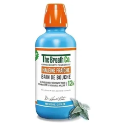 The Breath Co bain de bouche haleine fraiche menthe givrée