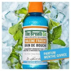 The Breath Co bain de bouche haleine fraiche menthe givrée