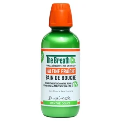 The Breath Co bain de bouche haleine fraiche menthe douce