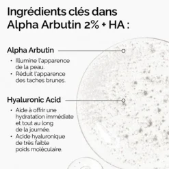 The Ordinary Alpha Arbutin 2% + HA sérum visage