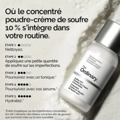 The Ordinary Concentré Crème en poudre de soufre 10%
