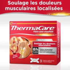Thermacare Patch auto-chauffant multi-zones