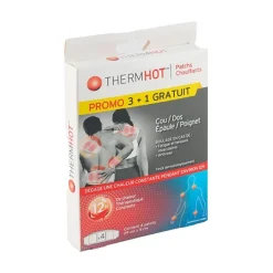 Thermhot Patchs chauffants cou dos épaule poignet