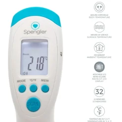 Thermomètre sans contact infrarouge Tempo Easy Spengler