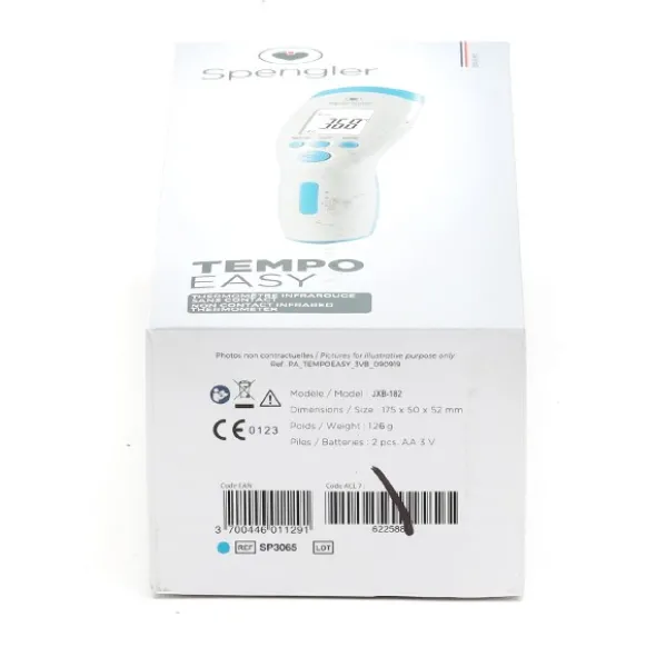 Thermomètre sans contact infrarouge Tempo Easy Spengler