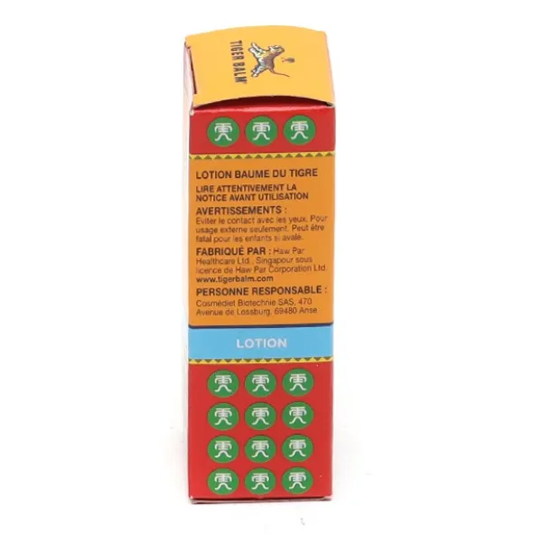 Tiger Balm lotion massage