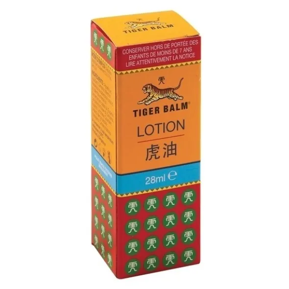Tiger Balm lotion massage