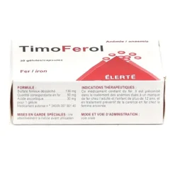 Timoferol gélule Fer