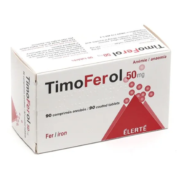 TimoFerol 50 mg comprimés fer