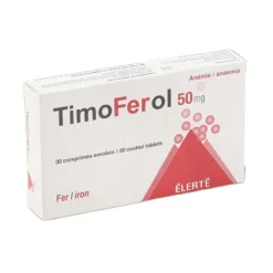 TimoFerol 50 mg comprimés fer