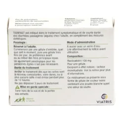 Tiorfast 100 mg gélule