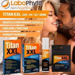 Titan XXL Action prolongée comprimés