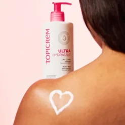 Topicrem lait ultra hydratant corps nacré