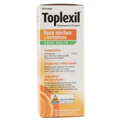 Toplexil sans sucre sirop