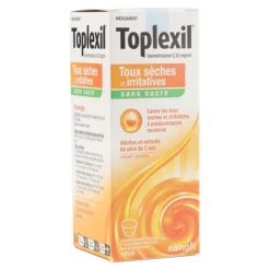 Toplexil sans sucre sirop