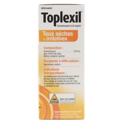 Toplexil sirop toux seche