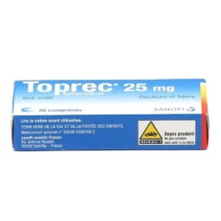 Toprec 25 mg comprimé kétoprofène