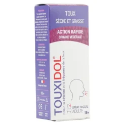 Touxidol spray toux sèche et grasse