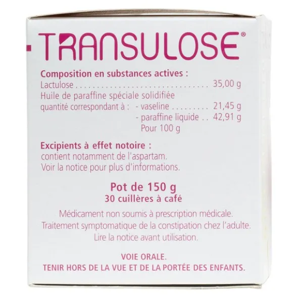 Transulose gelée orale