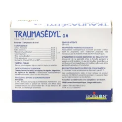 Traumasédyl GA ampoules buvables