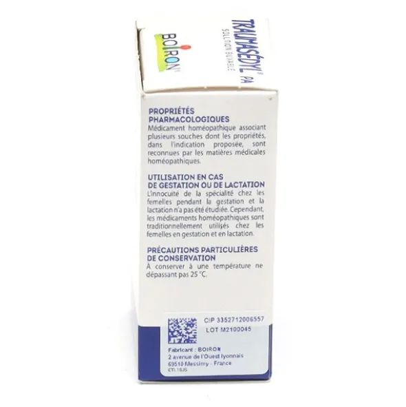 Traumasédyl PA solution orale