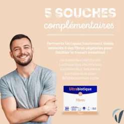 Ultrabiotique fibres poudre sticks