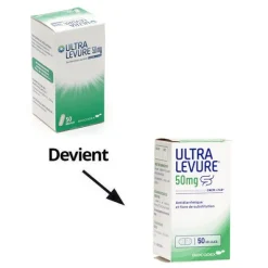 Ultra Levure 50 mg gélule antidiarrhéique