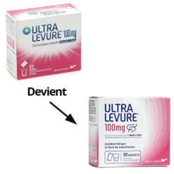 Ultra Levure 100 mg sachet nourrisson