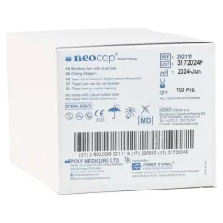 Uni'cap bouchon Luer Lock mâle avec site d'injection