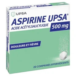 UPSA aspirine 500 mg comprimé effervescent