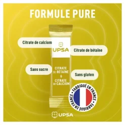 UPSA Digestion Citrate de bétaïne & Citrate de calcium sticks