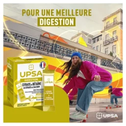 UPSA Digestion Citrate de bétaïne & Citrate de calcium sticks