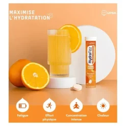 UPSA HydraFizz Hydra + Boost comprimés effervescents
