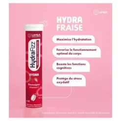 UPSA Hydrafizz Hydra comprimés effervescents