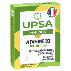 UPSA Immunité Vitamine D3 1000 UI comprimés