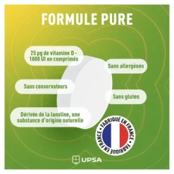 UPSA Immunité Vitamine D3 1000 UI comprimés