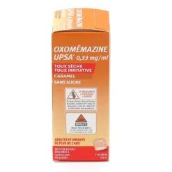 UPSA Oxomémazine sans sucre sirop