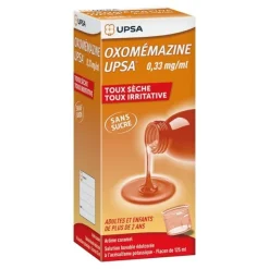 UPSA Oxomémazine sans sucre sirop