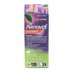 UPSA Phytovex Sirop Toux mixte sans sucre