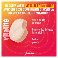 UPSA vitalité Acérola 1000 Bio comprimés à croquer