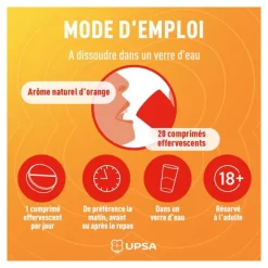 UPSA Vitalité Vitamine C 1000 mg comprimés effervescents