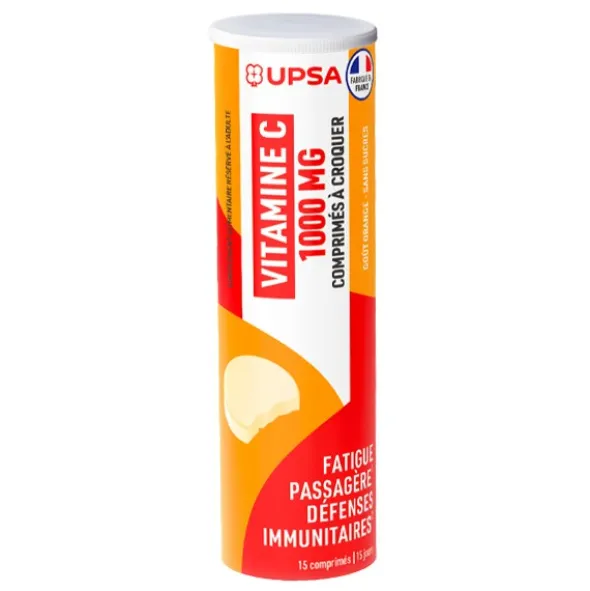 UPSA Vitamine C 1000 mg comprimés à croquer