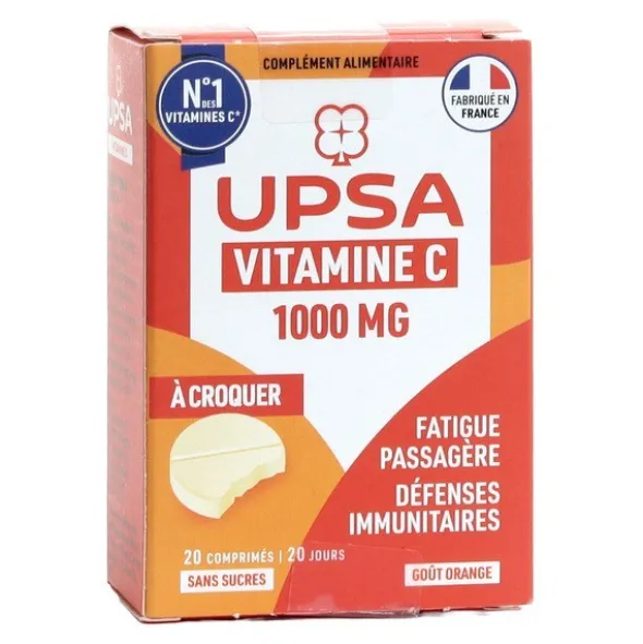 UPSA Vitamine C 1000 mg comprimés à croquer