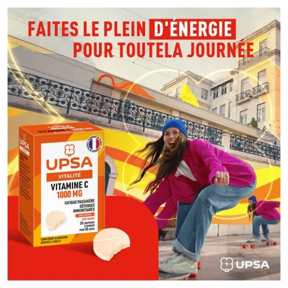 UPSA Vitamine C 1000 mg comprimés à croquer
