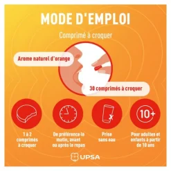 UPSA Vitamine C 500 mg comprimés à croquer
