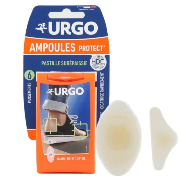 Urgo Ampoules pansements hydrocolloïdes pied